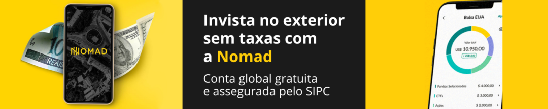 Invista no exterior sem taxas com a Nomad